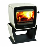 Kieto kuro krosnelė DOVRE VINTAGE 35CR WHITE 9 KW