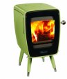 Kieto kuro krosnelė DOVRE VINTAGE 30 OLIVE 7 KW