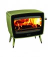 Kieto kuro krosnelė DOVRE VINTAGE 50 OLIVE 11 KW