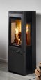 Kieto kuro krosnelė WESTFIRE UNIQ 34 (su šoniniais stiklais) 6,1 kW